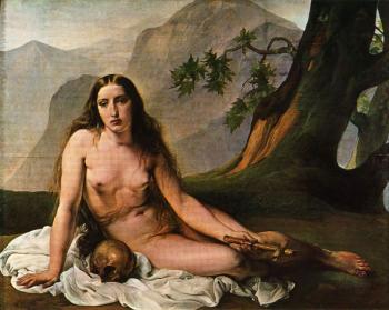 弗朗切斯科 海玆 The Penitent Mary Magdalene 弗朗切斯科 海玆 The Penitent Mary Magdalene